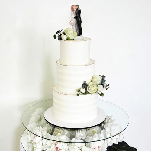 HOOTNEE Wedding Bride Groom Statue Cake Topper Couple Figurine