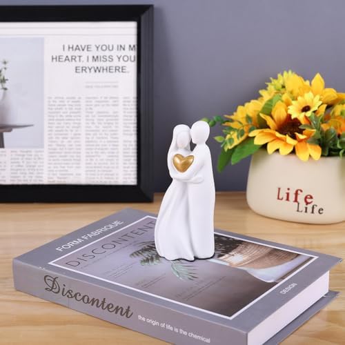 SHENGTIAN Mini Couple Love Statues for Home Decor