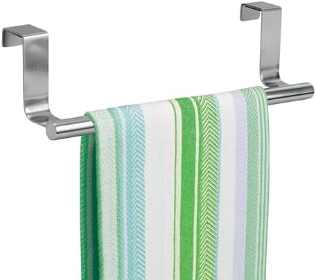InterDesign iDesign Forma Metal Towel Rack for Kitchen and Bathroom