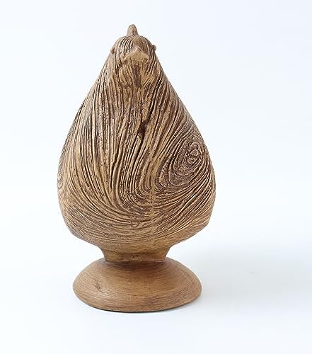 Hymmah Rustic Chicken Statue Home Decor
