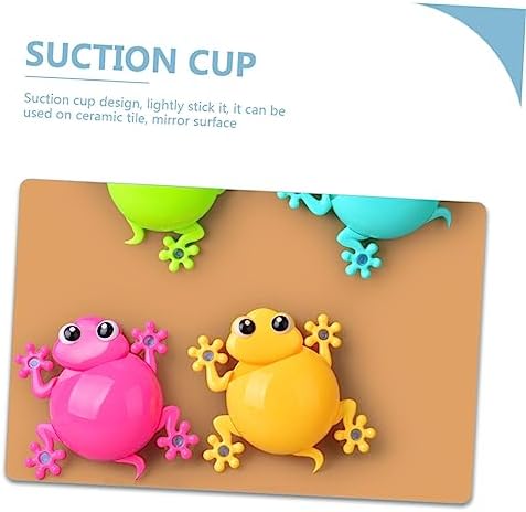 2Pcs Cute Cartoon Gecko Toothbrush Holder with Suction Cup