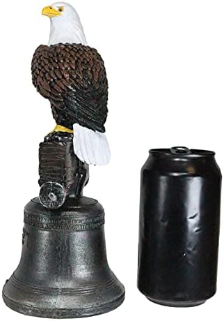 Ebros Independence Day Liberty Bell Eagle Figurine 1
