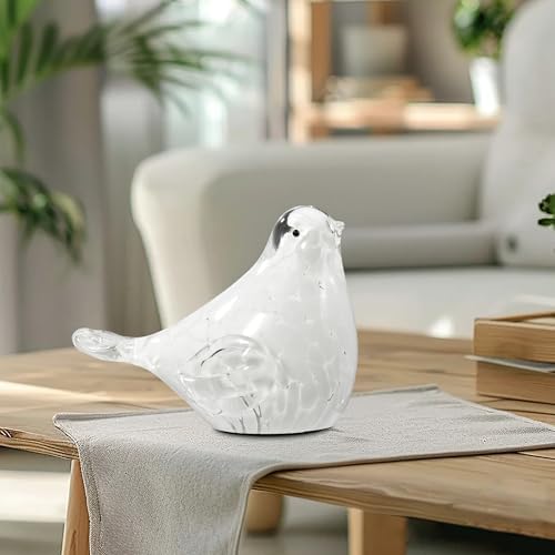 Naboher Handmade Glass Bird Figurine Home Decor