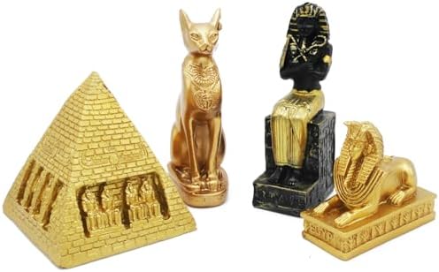 Egyptian Figure Decoration Set of 4