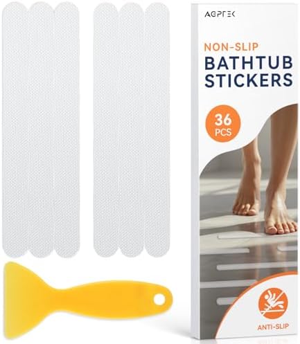 AGPTEK 36PCS Non Slip Bathtub Stickers