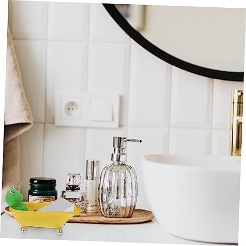 FONDOTIN 1Pc Cartoon Frog Soap Dish with Drain