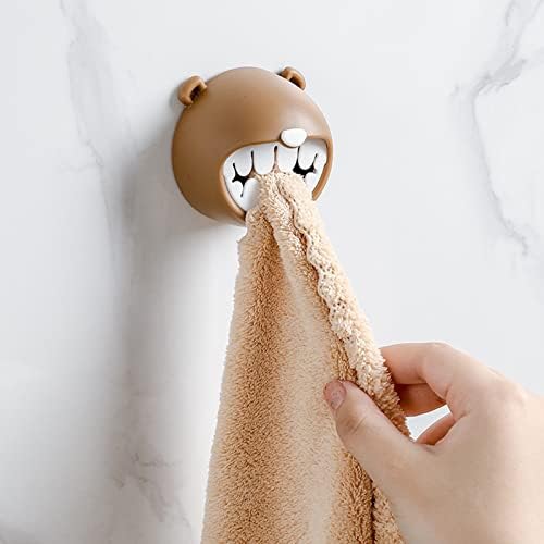 Bottone Cartoon Bear Towel Rack for Kitchen and Bathroom