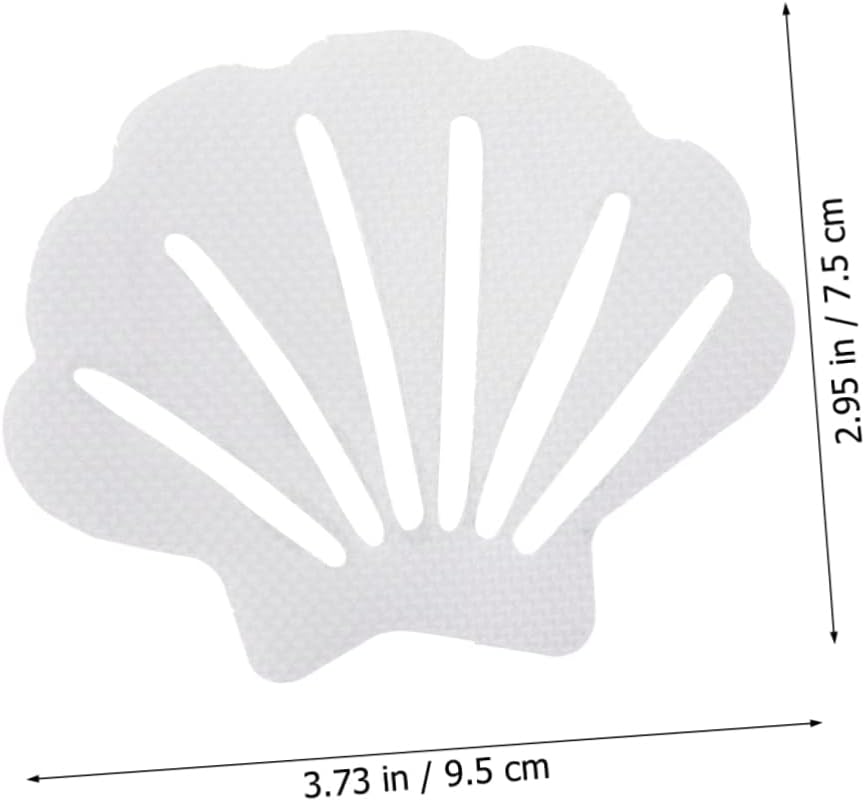 12Pcs Shell Shape Antislip Stickers for Bathroom