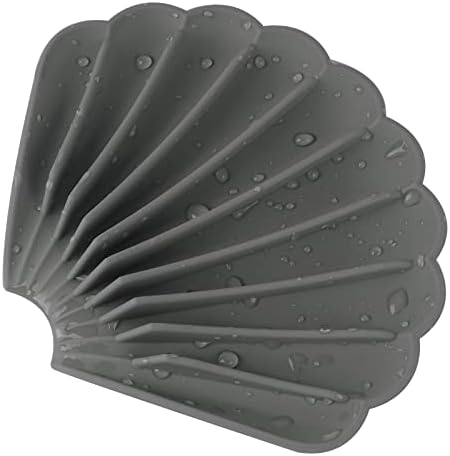 ReignSword 6 Pcs Silicone Soap Dishes with Drain