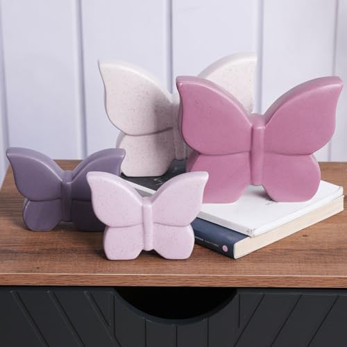 Butterfly Ceramic Sculpture Home Decor 67 Inch