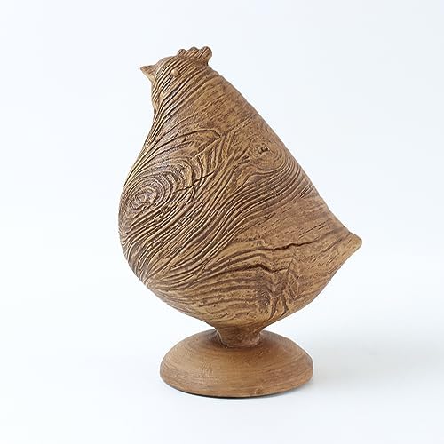 Hymmah Rustic Chicken Statue Home Decor