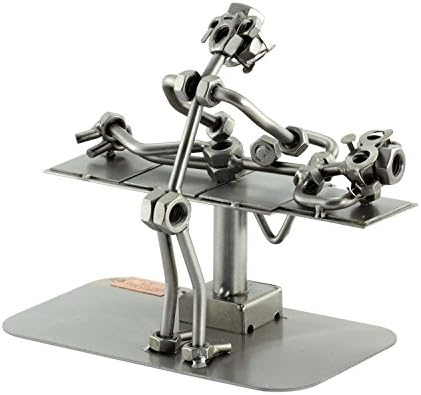 Steelman24 Chiropractor Sculpture Metal Figurine Handmade Gift