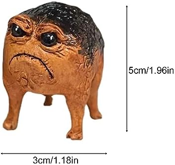 Cute African Frog Statue Home Decor Ornament