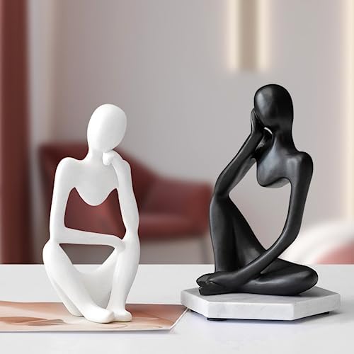 Winshall Sandstone Resin Thinker Statue 3PCS Set