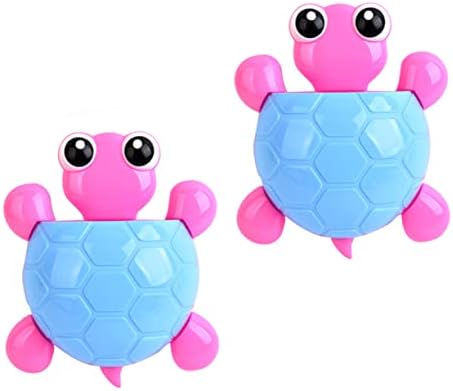 Cute Turtle Wall Toothbrush Holder Suction Cup Rack