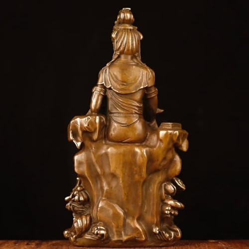 Chinese Brass Buddha Statue for Home Office Decor