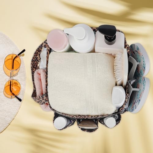Attmu Portable Mesh Shower Caddy with 8 Pockets