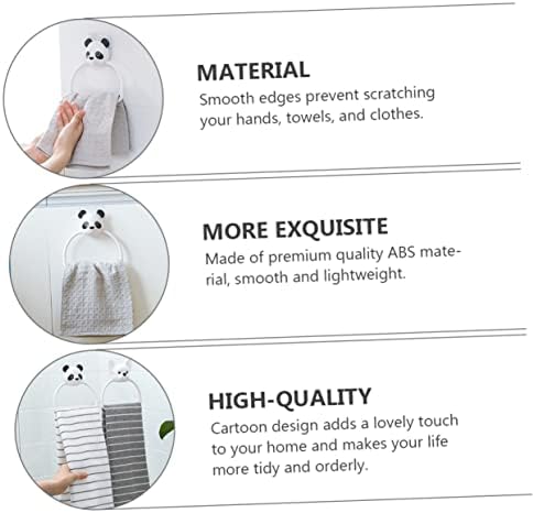 LABRIMP 3pcs Chrome Towel Rack Wall Mount