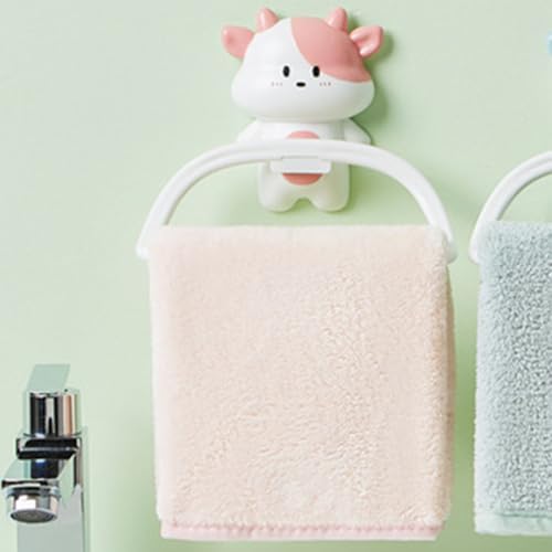 HAKIDZEL Hanging Towel Rack Cartoon Design for Bathroom