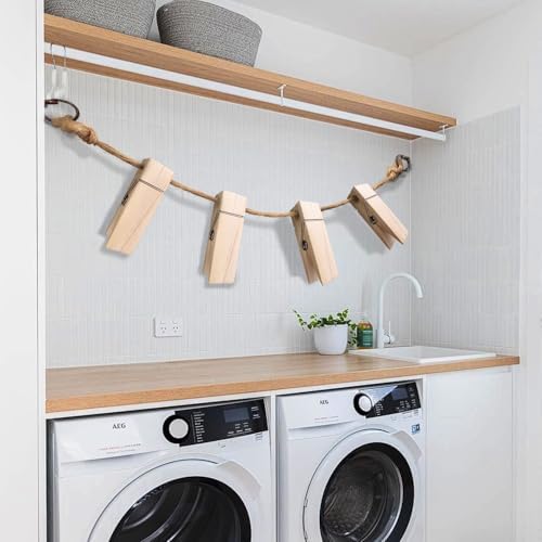 Wood Towel Hooks for Bathroom Farmhouse Style Towel Racks
