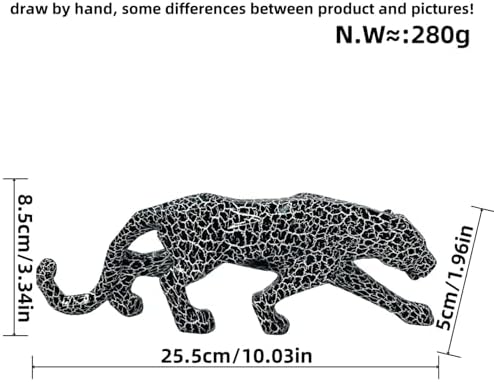 Catwalk Panther Graffiti Resin Statue