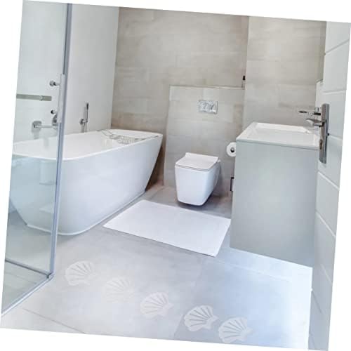 VOSAREA 12Pcs Shell Shape Safety Decals for Bathroom