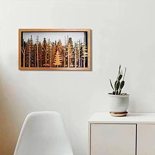 Nudsfuii Small Figurines Wall Decor for Home Office
