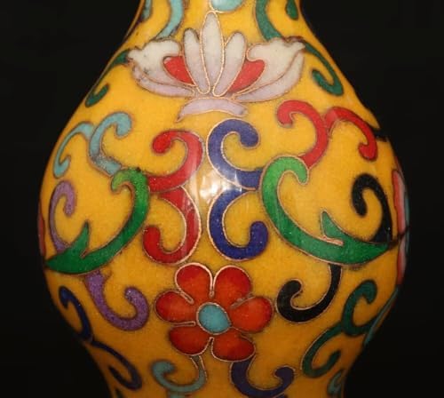 Julrybox Feng Shui Gourd Brass Wu Lou Statue