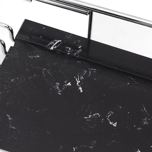 Fafeicy Metal Marble Bathtub Rack with Anti-Slip Design