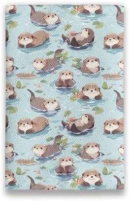 Binienty Cute Otter Purse Tissue Holder for Women Girls