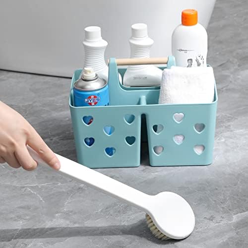 Anyoifax Portable Shower Caddy with Handle and Drainage