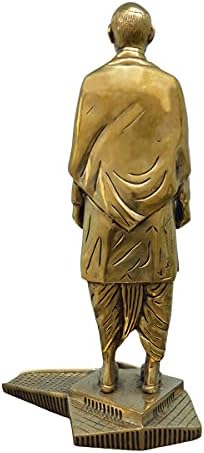 Brass Sardar Vallabhbhai Patel Statue of Unity Desk Art