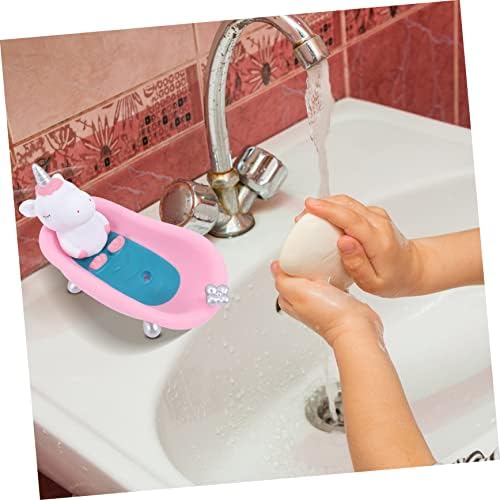 BRIGHTFUFU Decorative Unicorn Soap Dish Holder