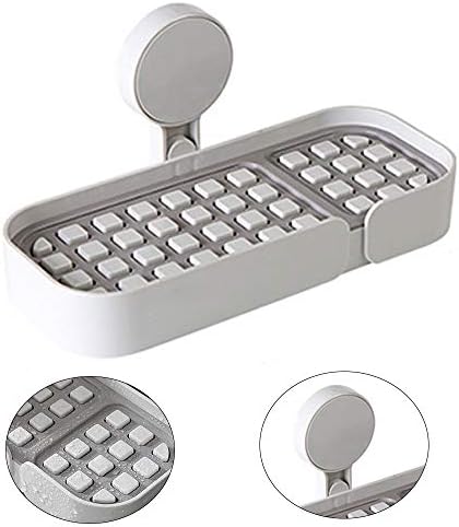 BE-TOOL Suction Soap Dish Holder Universal Kitchen Sink Bathroom Accessory