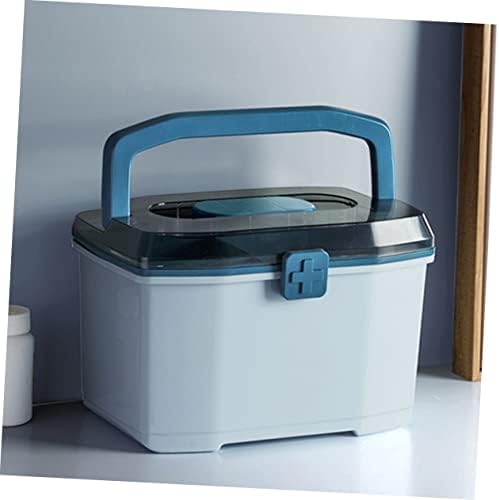 Beavorty Medicine Cabinet with Double Organizer and Removable Tray