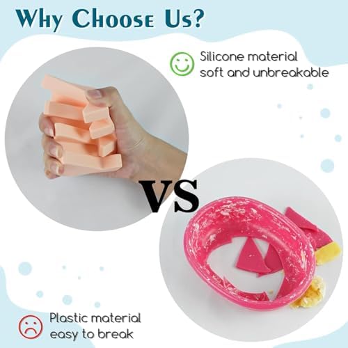 MRBULLOCK Silicone Soap Dish - 2 Pack Black