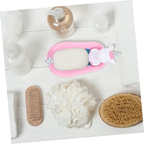 PRETYZOOM Adorable Unicorn Soap Dish Holder