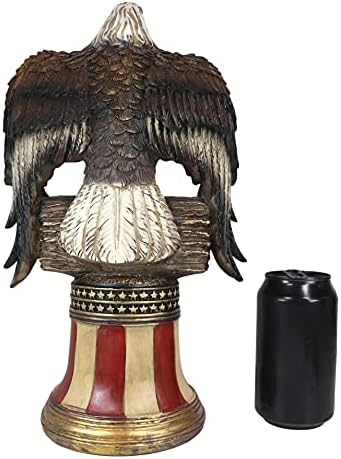 Ebros Independence Day Liberty Bell Eagle Decor Figurine