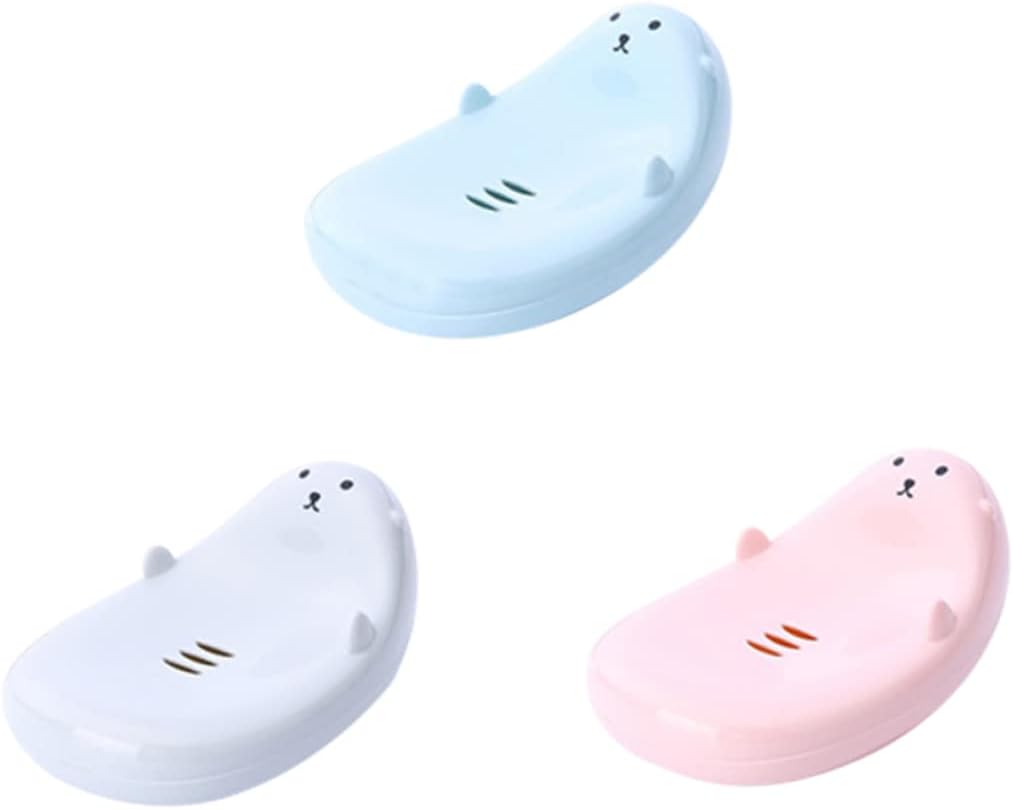 Zerodeko Leak-Proof Soap Holder with Modern Design