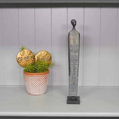 Guichifun African Tribal Lady Statue Home Decor
