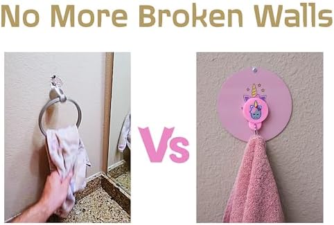 Towel Bud Magnetic Holder Unicorn Design 1
