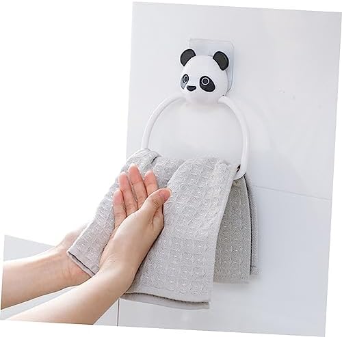 SWOOMEY 3PCS Cartoon Wall Mounted Towel Rack