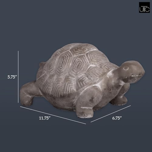 Urban Trends Modern Terracotta Turtle Figurine