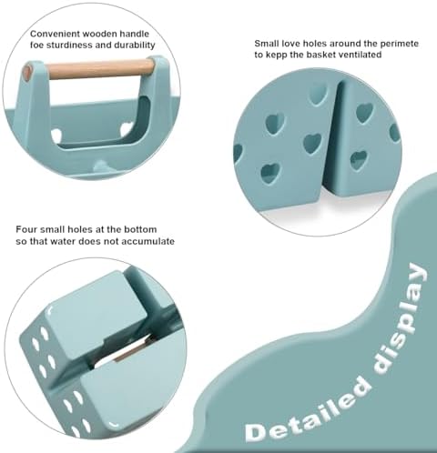 Anyoifax Portable Shower Caddy with Handle and Drainage
