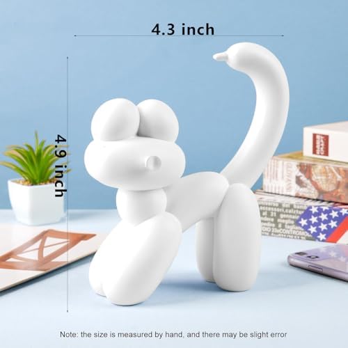 VOFSTAND Balloon Cat Figurine - Unique Desk Decor for Women