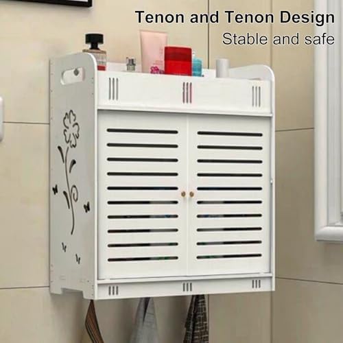 curfair Bathroom Wall Cabinet with Vent Doors 1