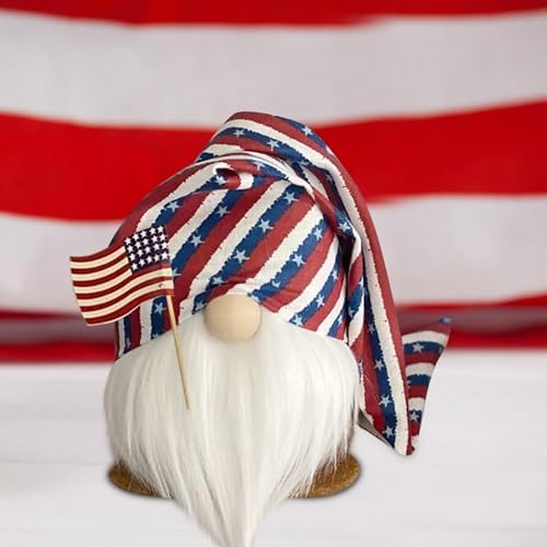 Independence Day Gnome Decorations Garden Statues