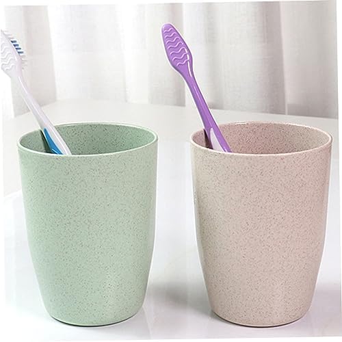 SHOWERORO Bathroom Storage Cup Brushing Cup Set