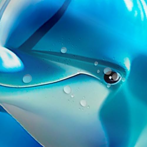 3D Dolphin Pattern Shower Curtain Set 72x72