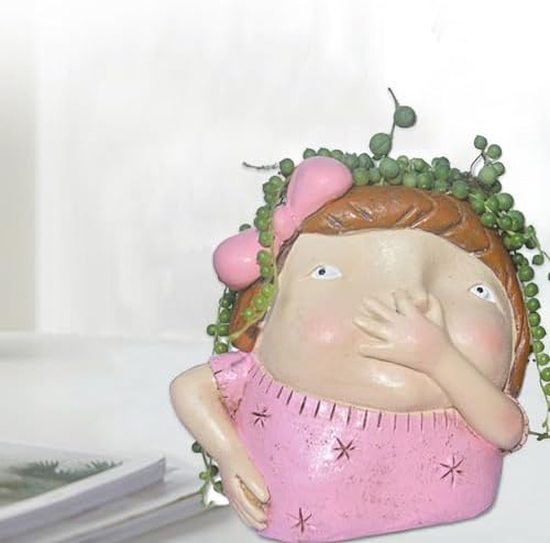 Resin Fleshy Flower Pots Home Decor Sculpture